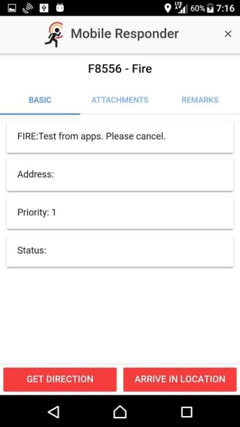 Pure Force Mobile Responder screenshot 1