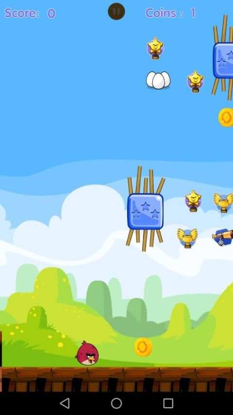 Birds Jump Angry screenshot 1