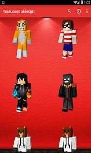 Youtubers Skins Free screenshot 2