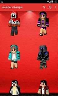 Youtubers Skins Free screenshot 1