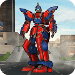 ikon Robot World War Car Transform Crime City