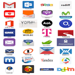 Emails all in one icon