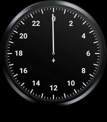 24 Hour Slow Watch Face screenshot 3