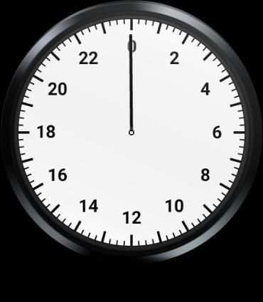 24 Hour Slow Watch Face screenshot 4