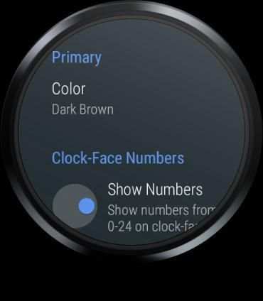 24 Hour Slow Watch Face screenshot 1