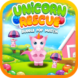 Unicorn Rescue: Bubble Pop Match आइकन
