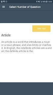 English Quiz - 9th,10th,11th,12th Offline स्क्रीनशॉट 6