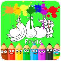 New Coloring Books: Fruit
