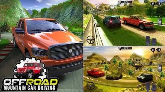 Offroad Mountain Car Driving स्क्रीनशॉट 1