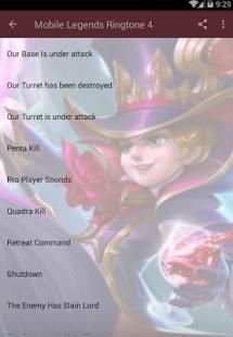 Mobile Legends | Ringtones screenshot 1