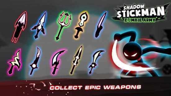 Stickman Fight Legends - Shadow Zombie War screenshot 5