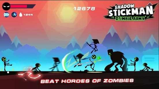 Stickman Fight Legends - Shadow Zombie War screenshot 6