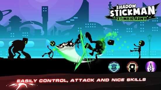 Stickman Fight Legends - Shadow Zombie War screenshot 3