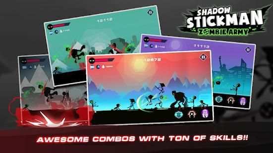 Stickman Fight Legends - Shadow Zombie War screenshot 4