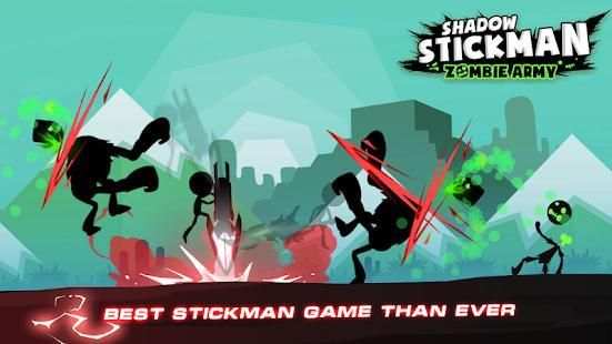 Stickman Fight Legends - Shadow Zombie War screenshot 2