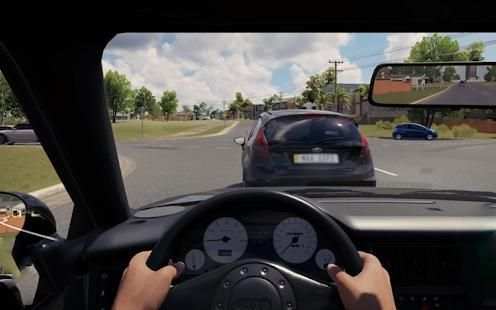 Car Driving Audi Simulator स्क्रीनशॉट 3