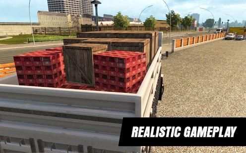 Truck Driving: Cargo Transport Speed Delivery Game screenshot 2