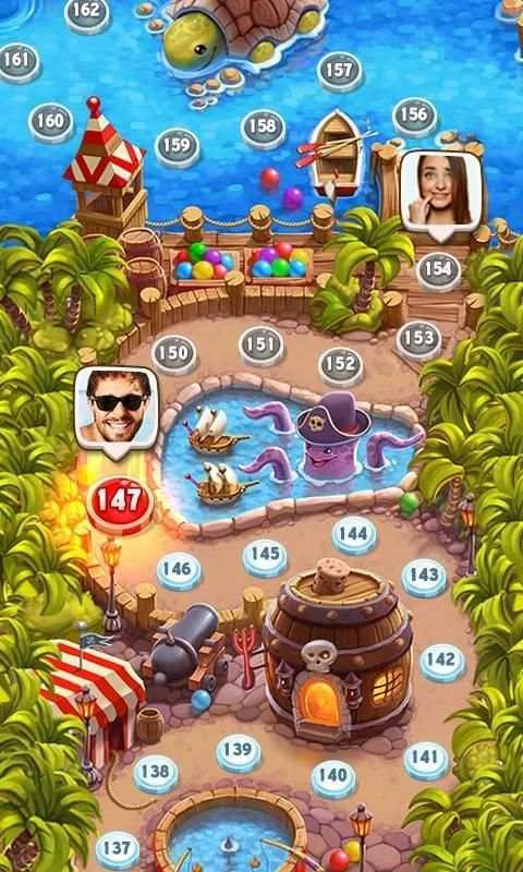  Talking Tom Bubble Shooter screenshot 4