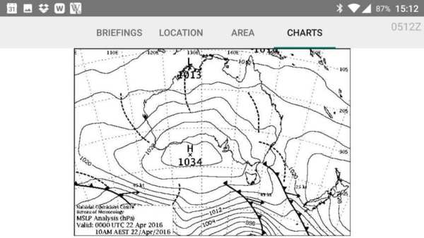 TrackDirect - NAIPS Briefing and Flight Planning screenshot 5