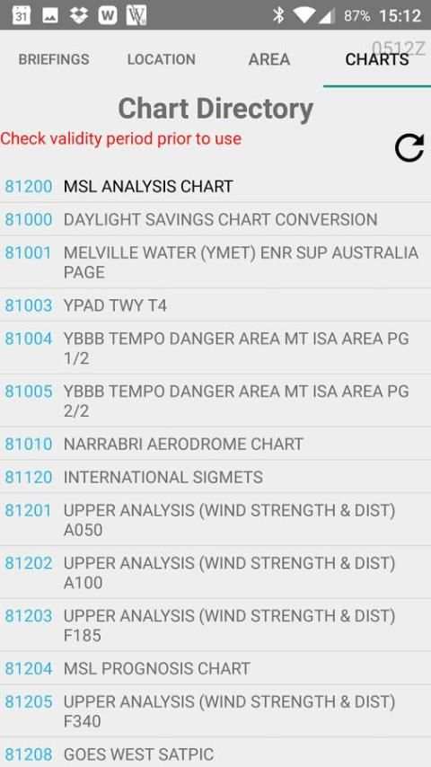 TrackDirect - NAIPS Briefing and Flight Planning screenshot 6
