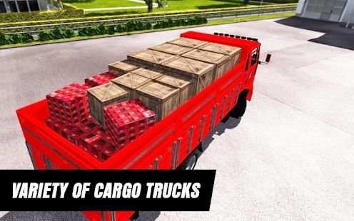 Truck Driving: Cargo Transport Speed Delivery Game screenshot 1