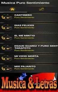 Puro Sentimiento Musica Cumbia Peruana 2018 screenshot 3