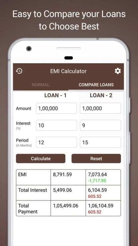 EMI Calculator screenshot 5
