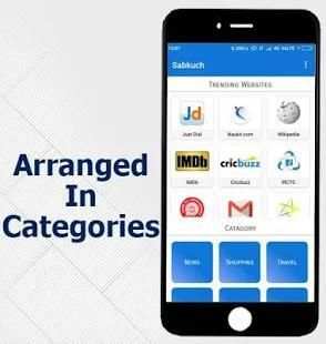 ⛳ SabKuch – All shopping Deals & Popular websites screenshot 2