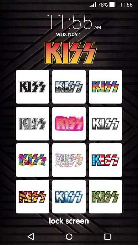 KISS Lock Screen screenshot 2