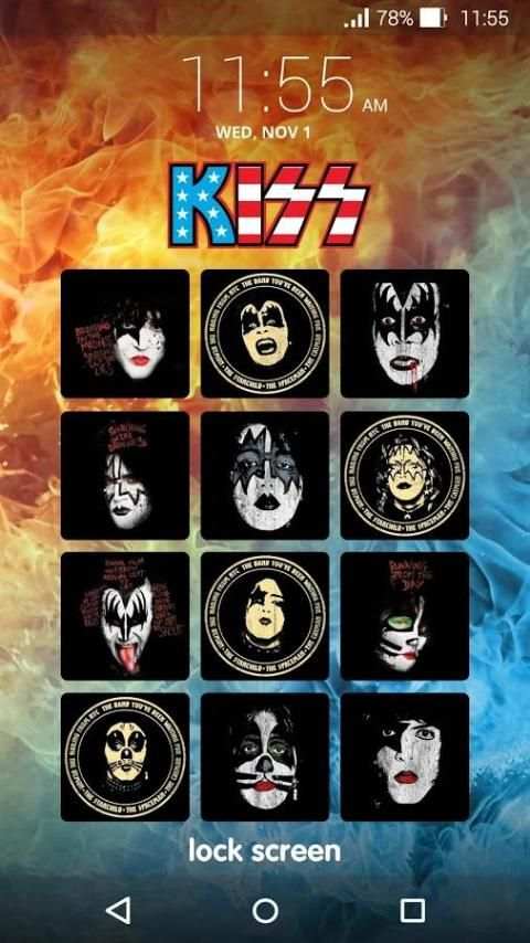 KISS Lock Screen screenshot 3