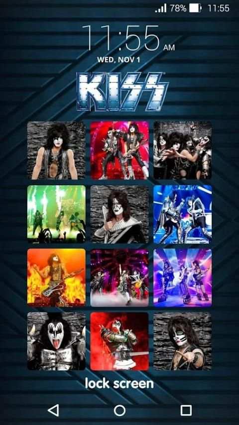 KISS Lock Screen screenshot 1