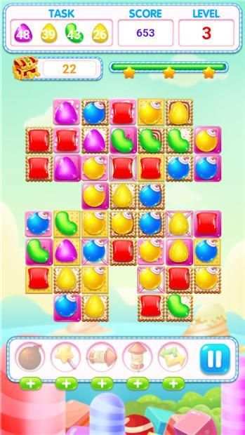 Sweet Candy match 3 screenshot 4
