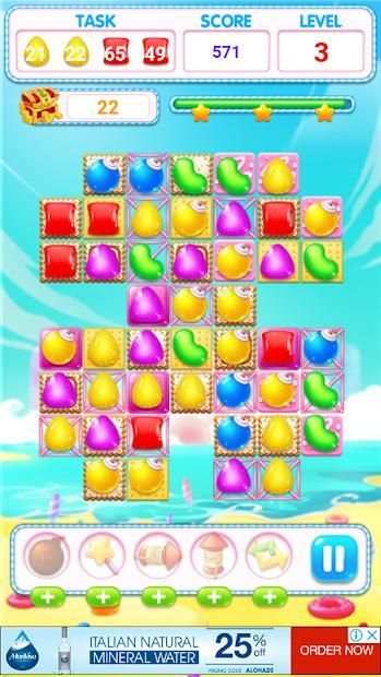 Sweet Candy match 3 screenshot 12