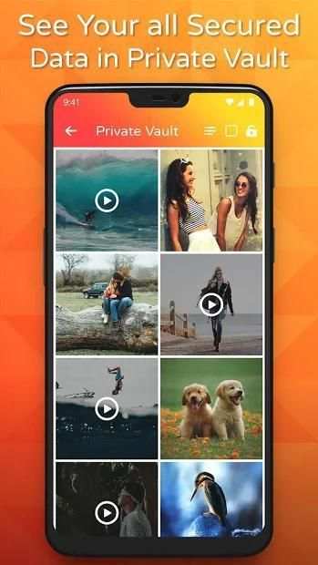 Gallery Vault App - Safe Gallery screenshot 1