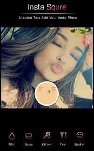 Candy Selfie & Photo Editor & Filtre Camera screenshot 1