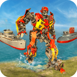 Russian Submarine WW2 Multi Robot Transformation आइकन