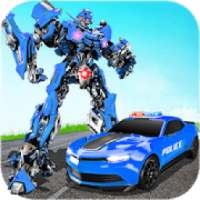 Pacific Robo Police Car Transformation Robot Rim