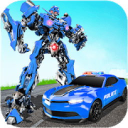 Pacific Robo Police Car Transformation Robot Rim आइकन