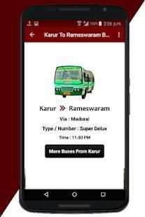 Karur Bus Info screenshot 6