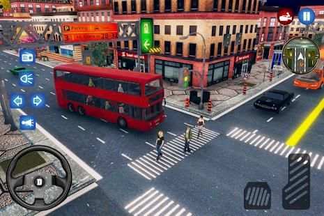 New City Bus Driver Simulator 2018 Pro Game screenshot 2