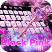 Black Pink Keyboard Theme
