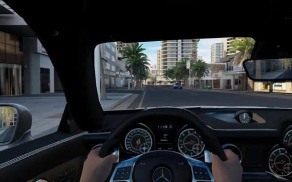 Car AMG Roadster Racing screenshot 3