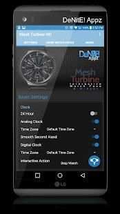 Mesh Turbine HD Watch Face & Clock Widget screenshot 14