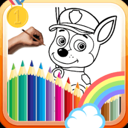 Coloring Paw Puppy and Patrol icon