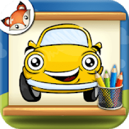 ikon How to Draw Cartoon Cars Step by Step Drawing App