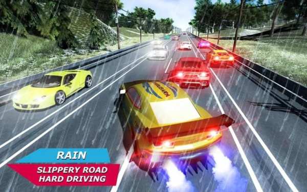 Real Driving Racing In Car 3D स्क्रीनशॉट 1