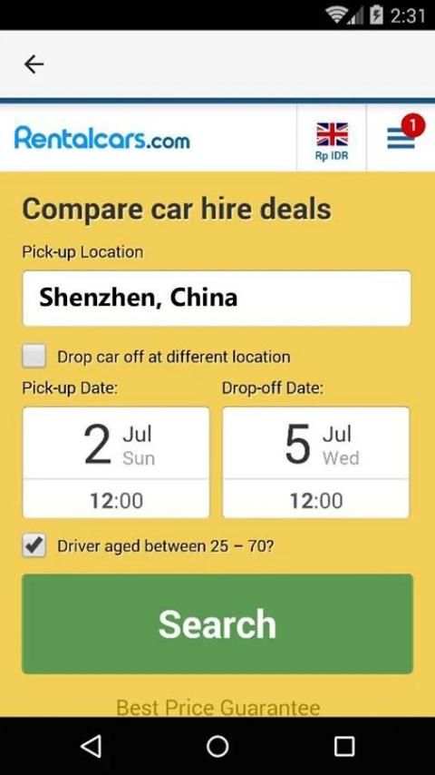 Shenzhen Car Rental, China स्क्रीनशॉट 10