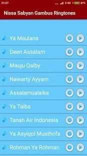 Nissa Sabyan Gambus Ringtones screenshot 3