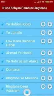 Nissa Sabyan Gambus Ringtones screenshot 1