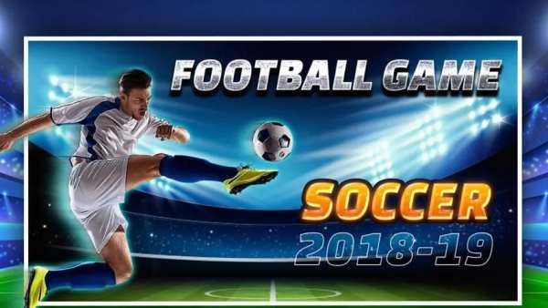 Soccer 2018-19:Football Game screenshot 1